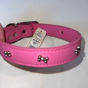 Omnipet pink dog collar